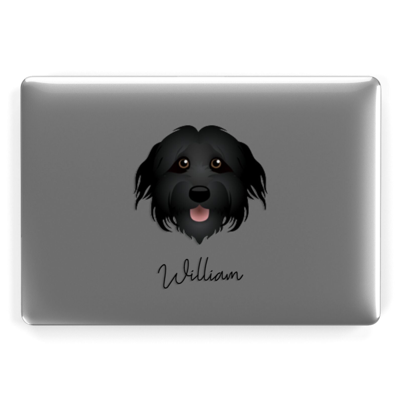 Pyrenean Shepherd Personalised Apple MacBook Case