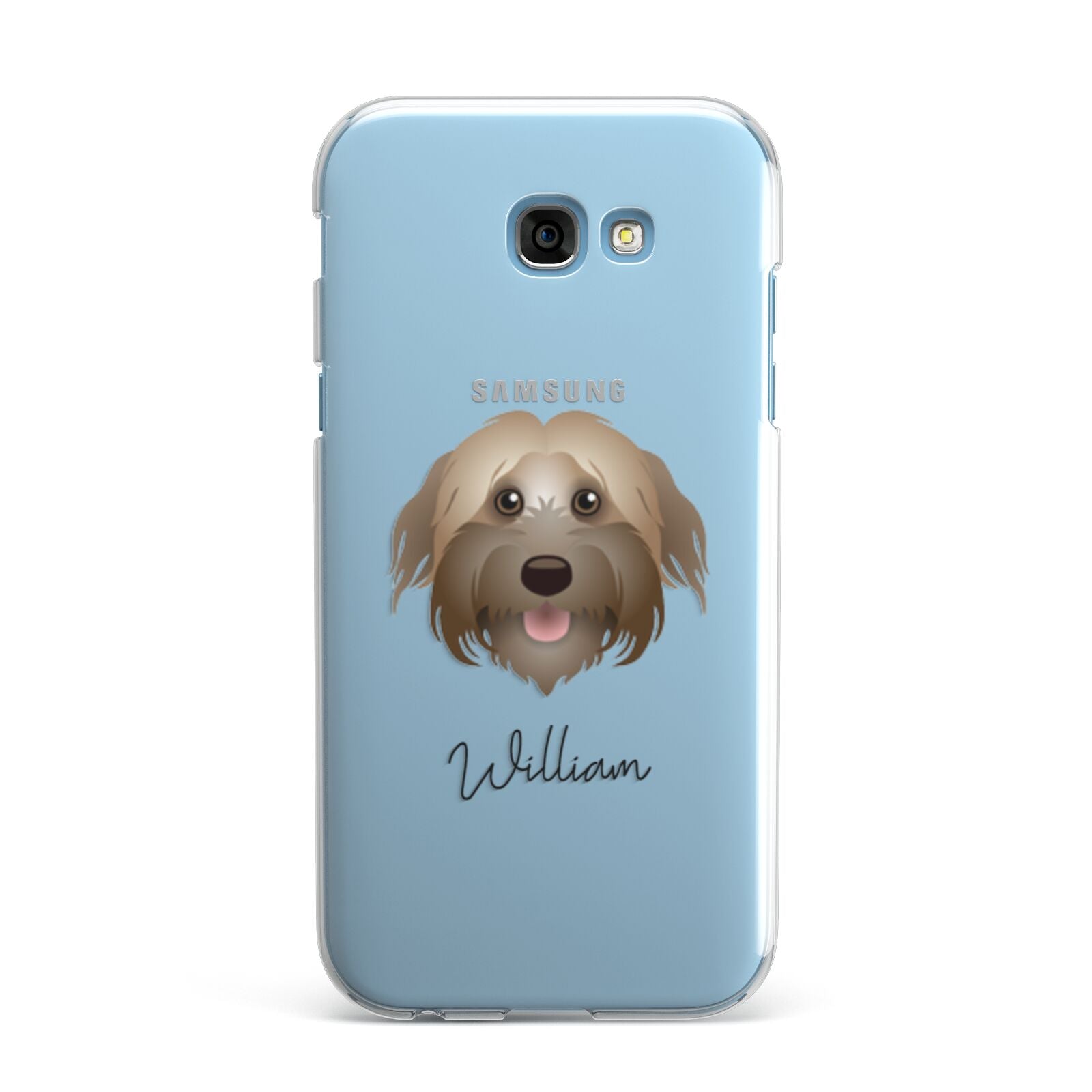 Pyrenean Shepherd Personalised Samsung Galaxy A7 2017 Case