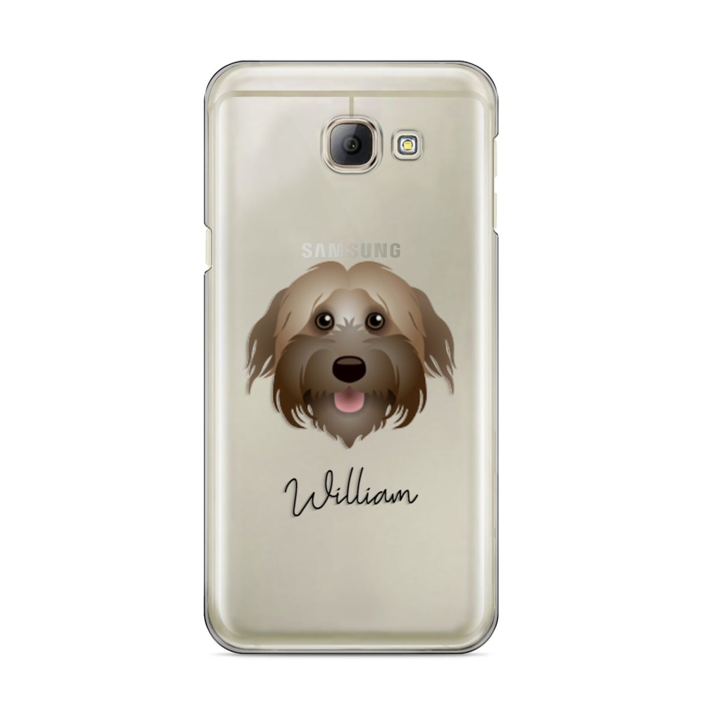 Pyrenean Shepherd Personalised Samsung Galaxy A8 2016 Case