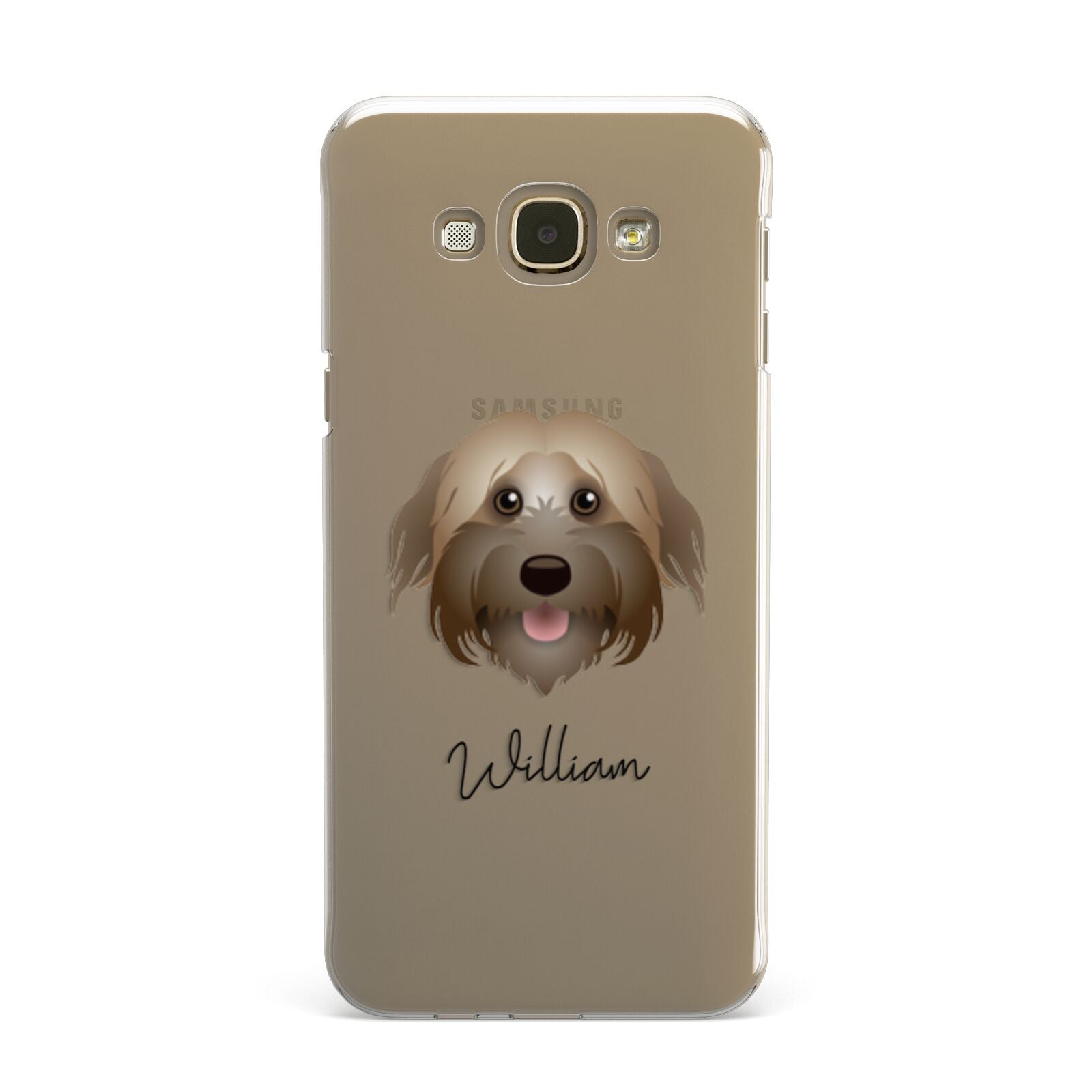 Pyrenean Shepherd Personalised Samsung Galaxy A8 Case