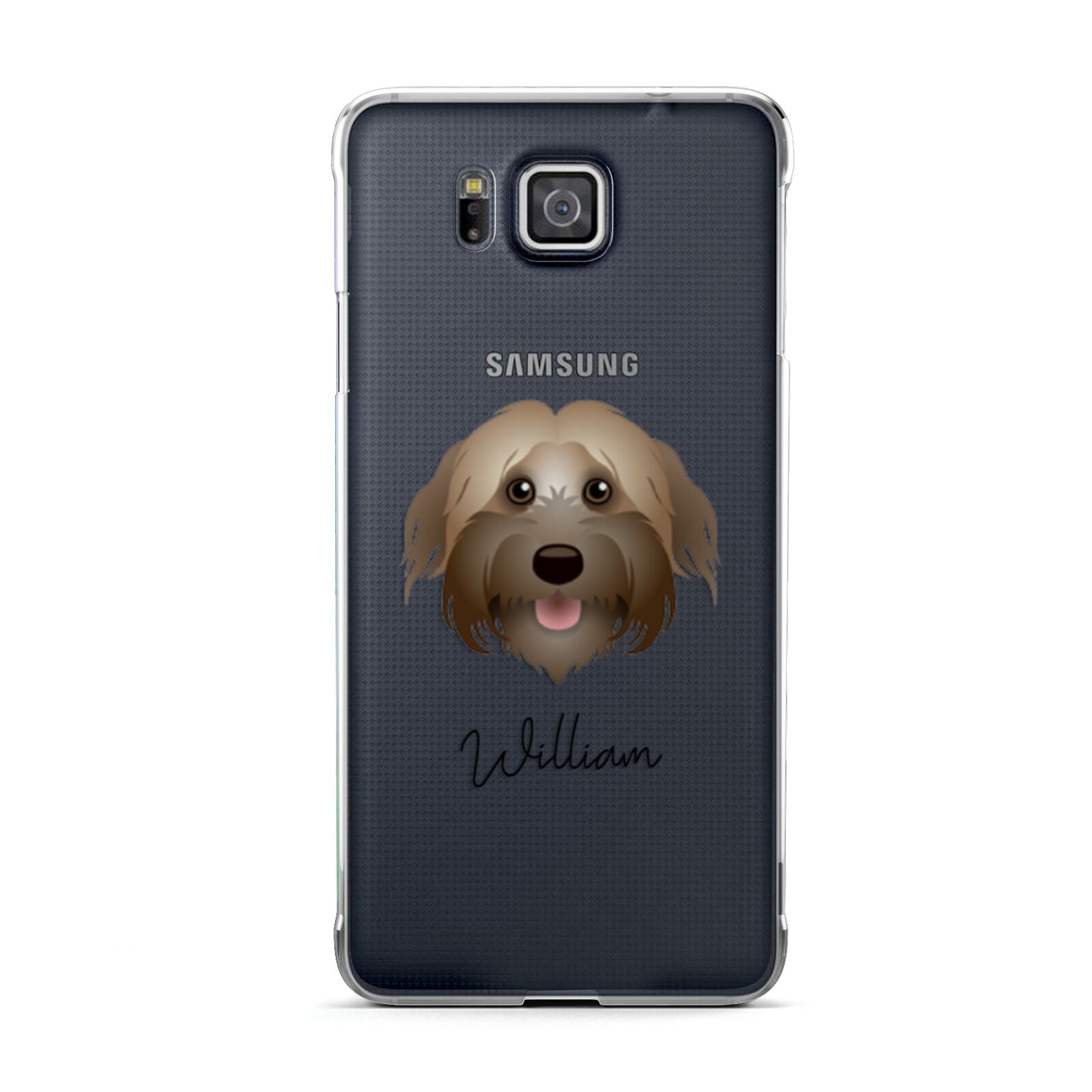 Pyrenean Shepherd Personalised Samsung Galaxy Alpha Case