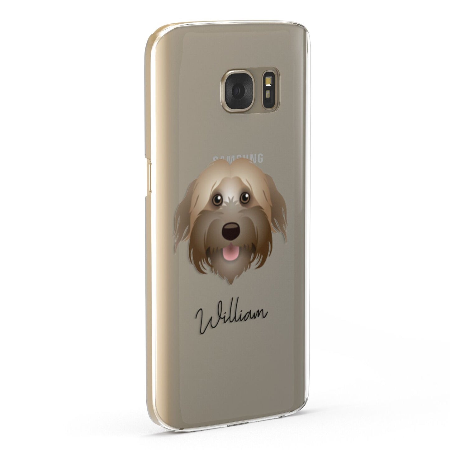 Pyrenean Shepherd Personalised Samsung Galaxy Case Fourty Five Degrees