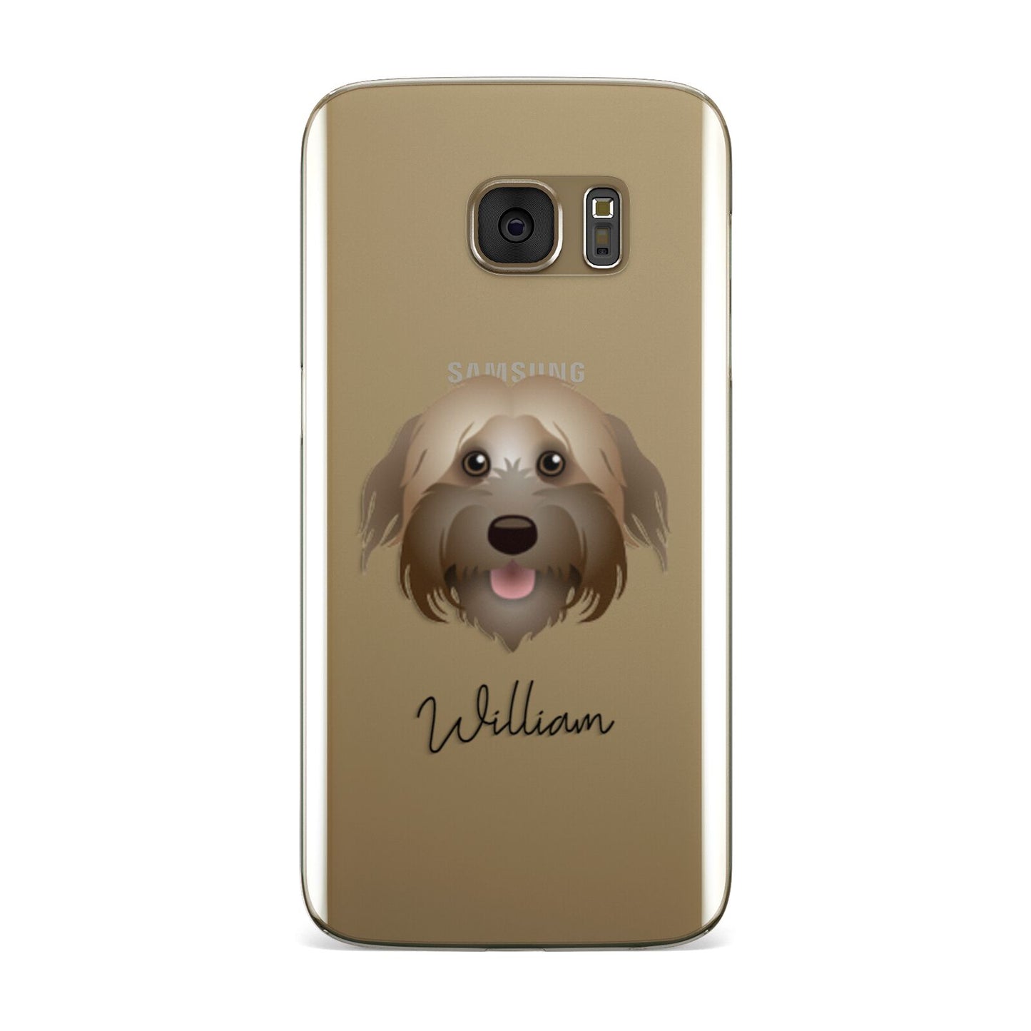 Pyrenean Shepherd Personalised Samsung Galaxy Case