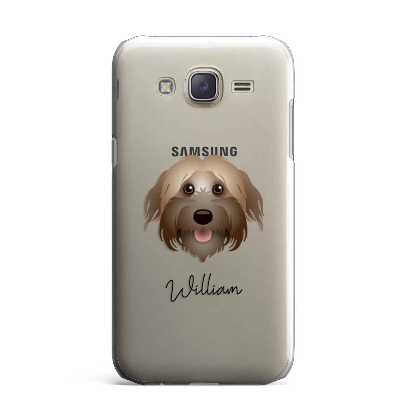 Pyrenean Shepherd Personalised Samsung Galaxy J7 Case