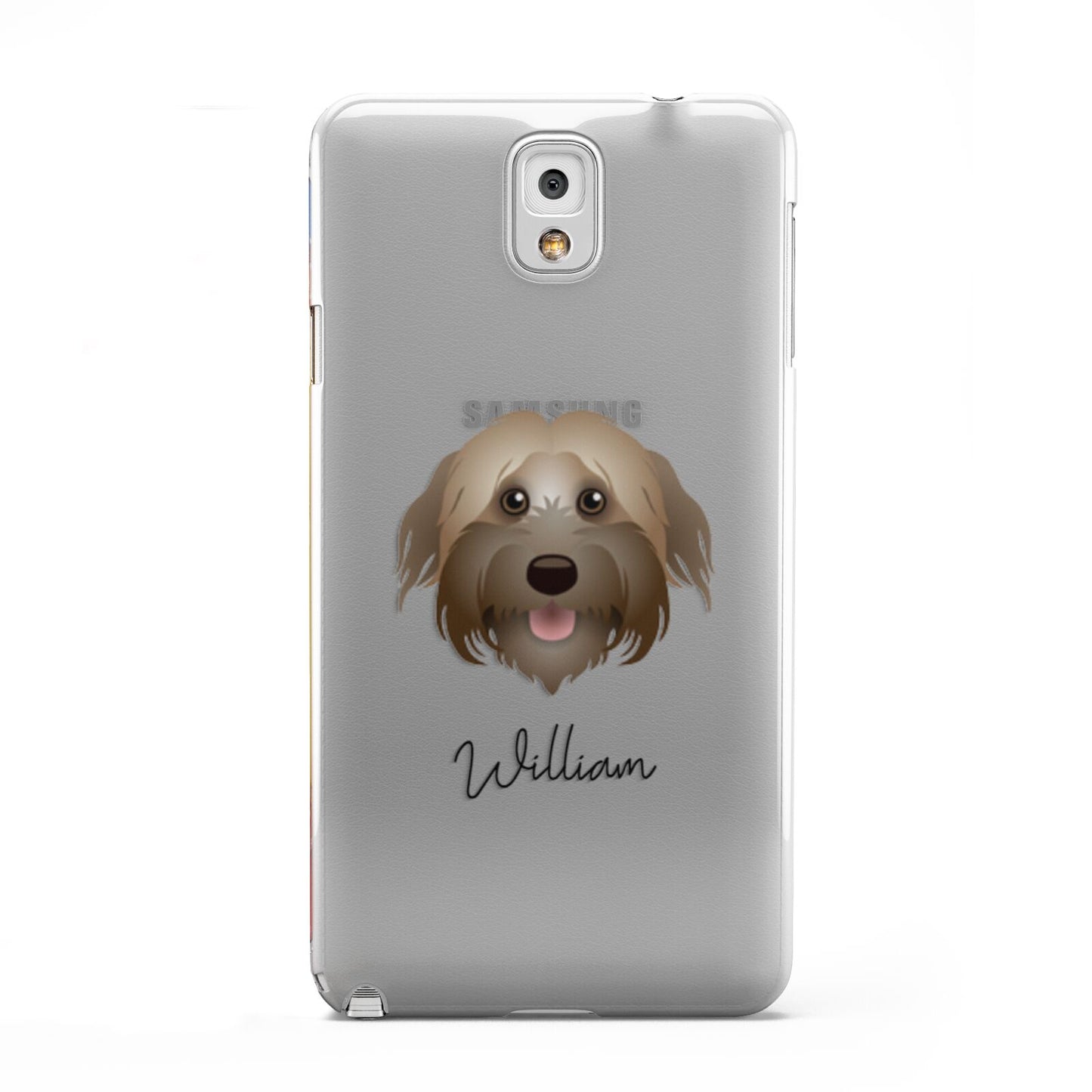 Pyrenean Shepherd Personalised Samsung Galaxy Note 3 Case