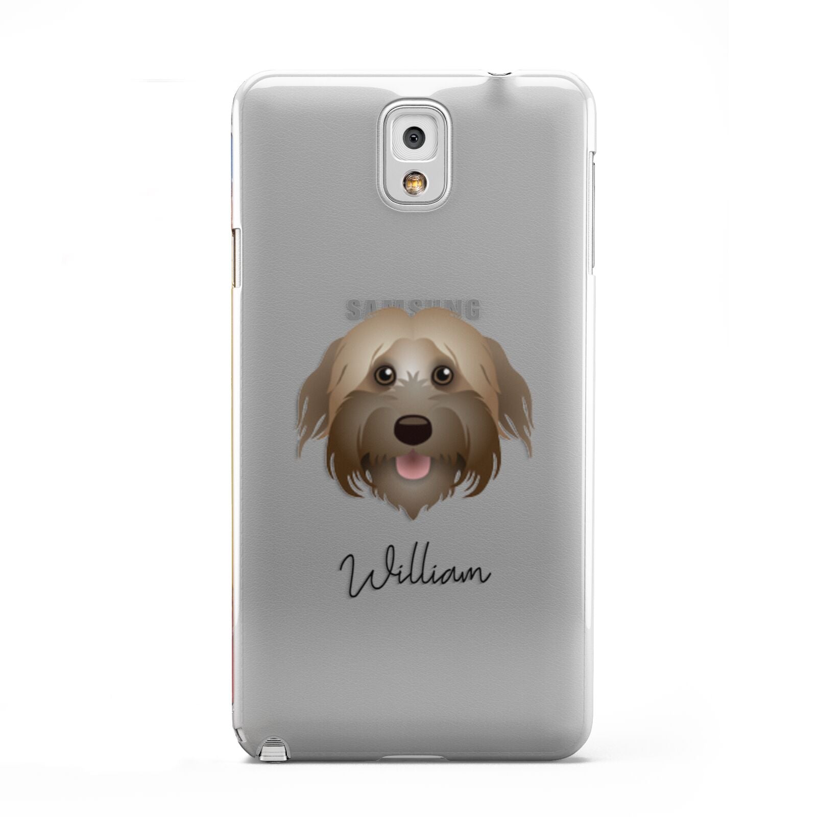 Pyrenean Shepherd Personalised Samsung Galaxy Note 3 Case