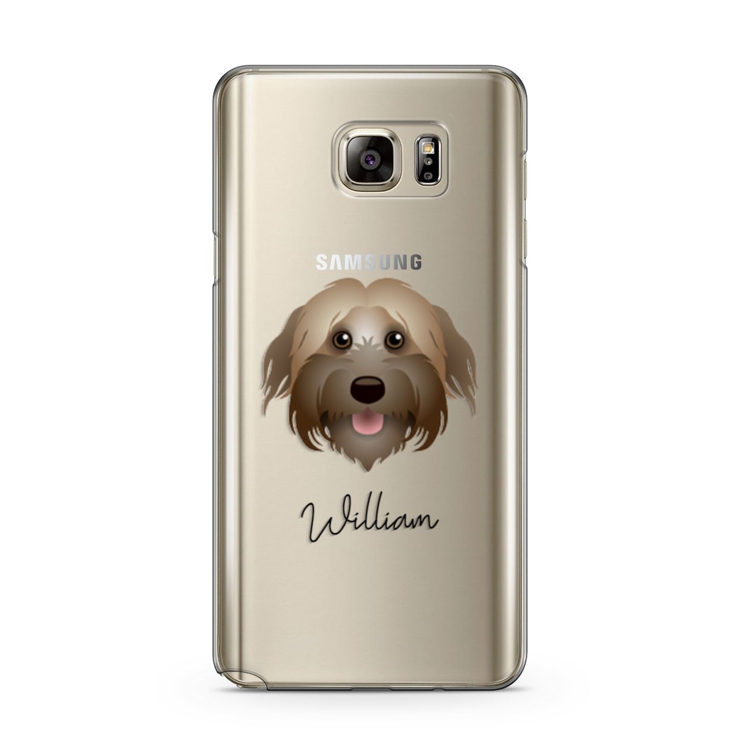 Pyrenean Shepherd Personalised Samsung Galaxy Note 5 Case