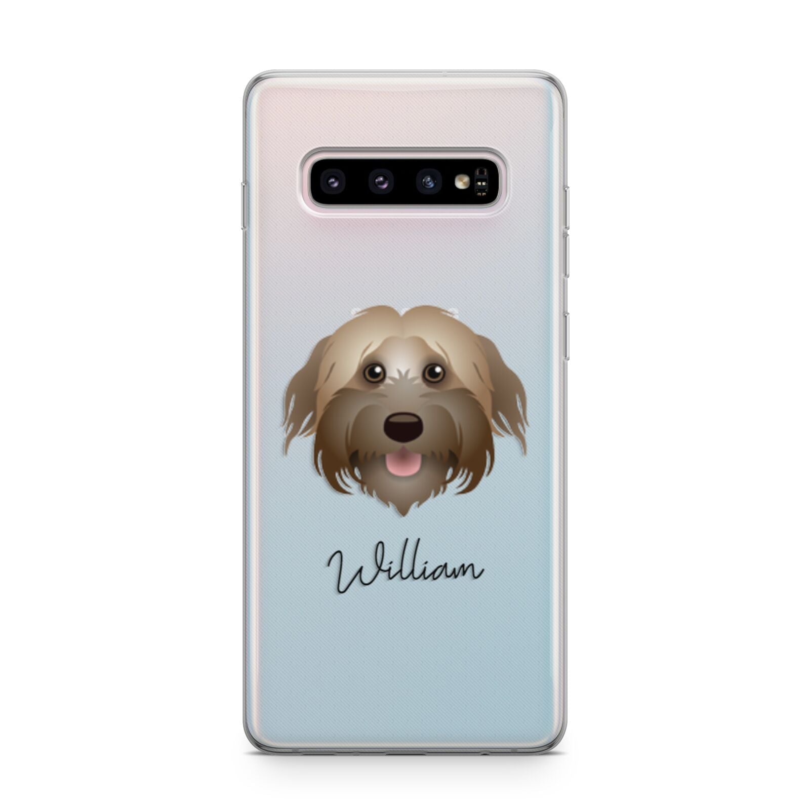 Pyrenean Shepherd Personalised Samsung Galaxy S10 Plus Case