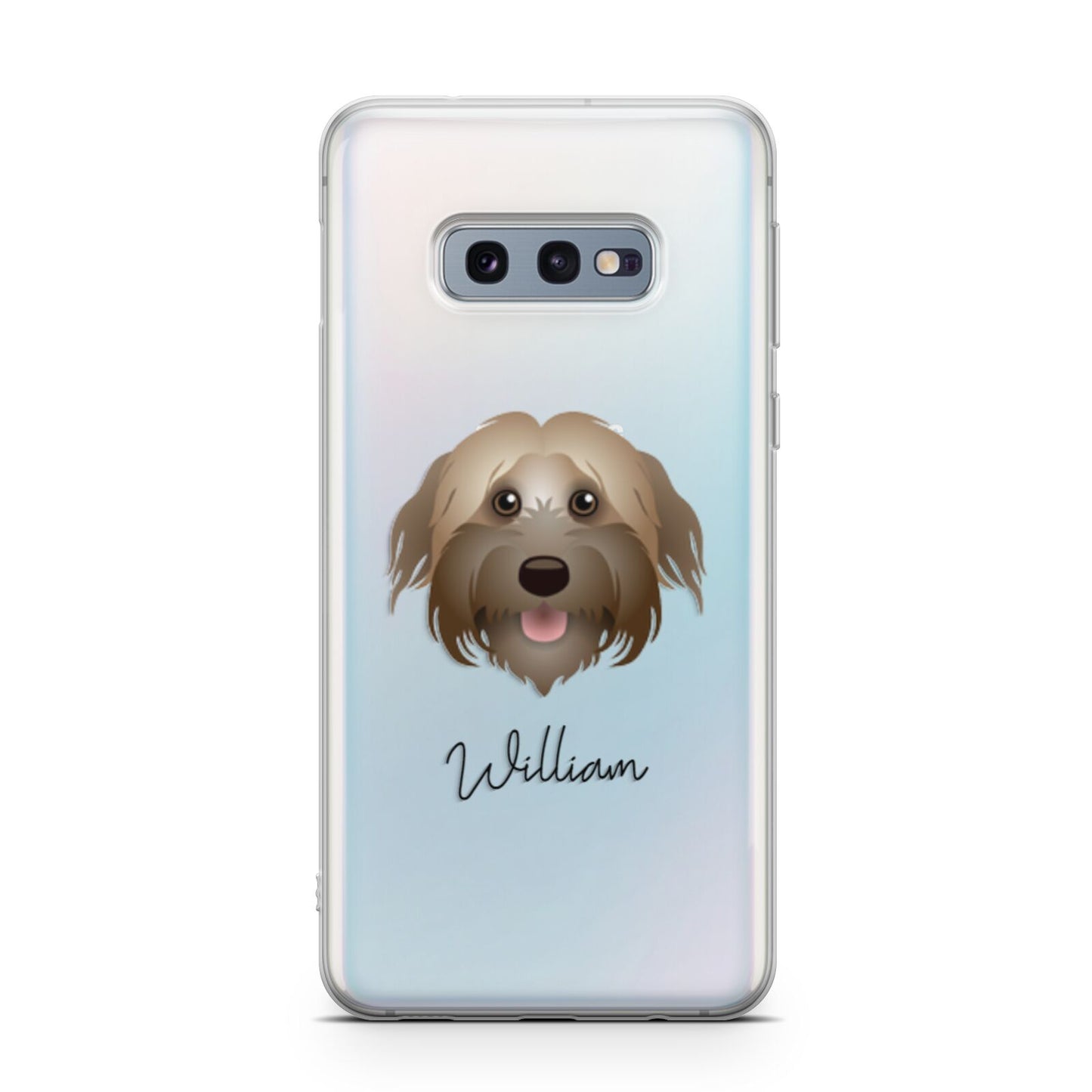 Pyrenean Shepherd Personalised Samsung Galaxy S10E Case