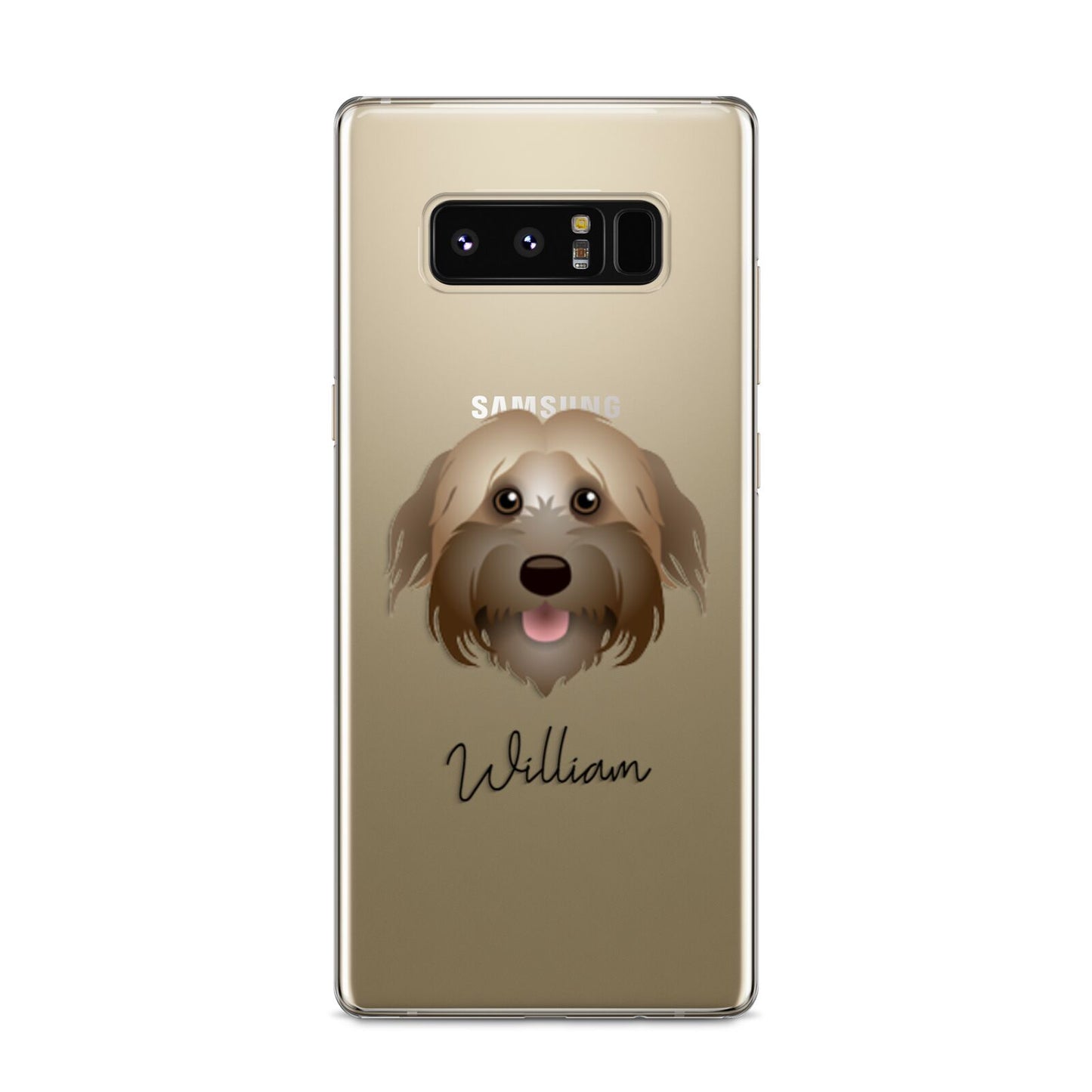 Pyrenean Shepherd Personalised Samsung Galaxy S8 Case