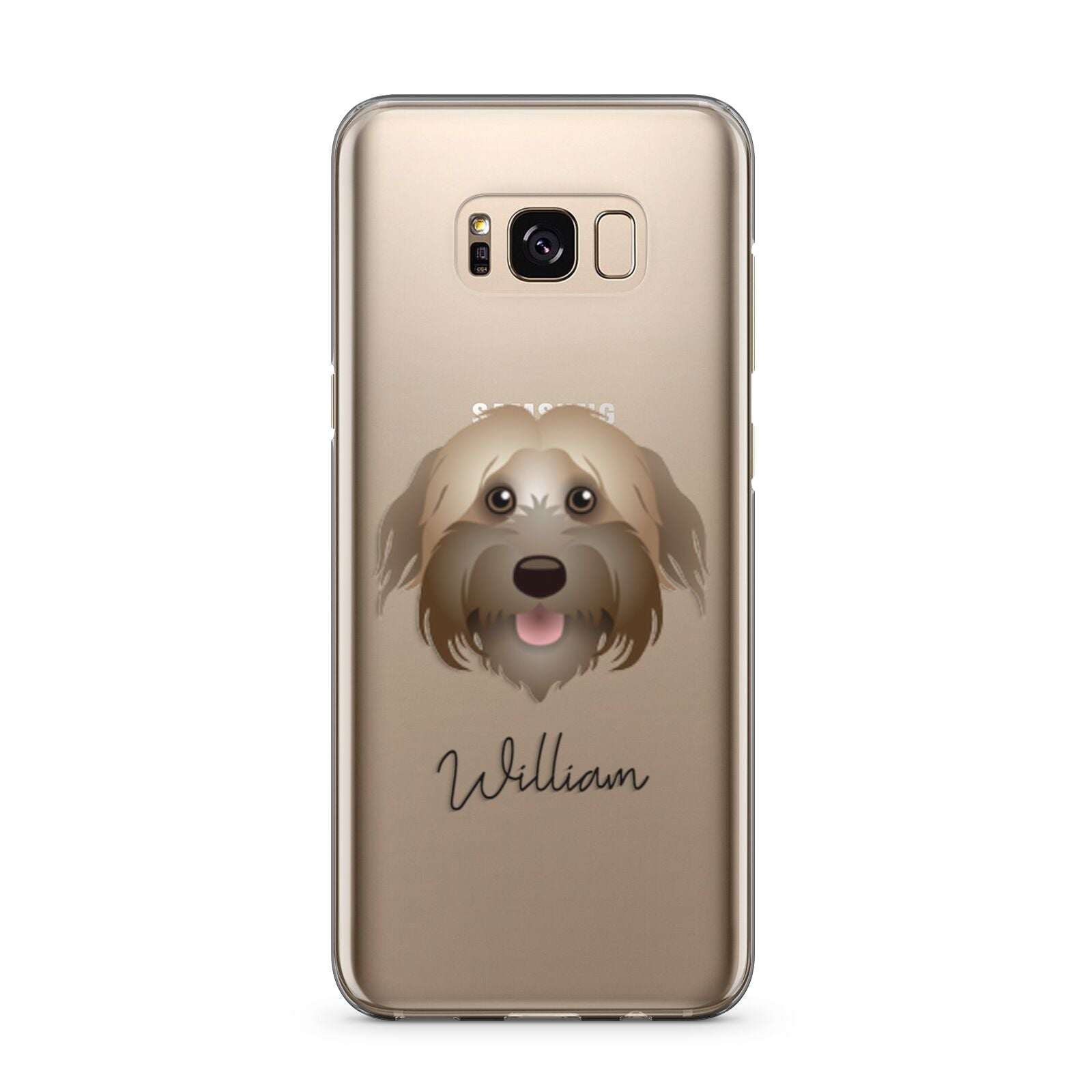 Pyrenean Shepherd Personalised Samsung Galaxy S8 Plus Case