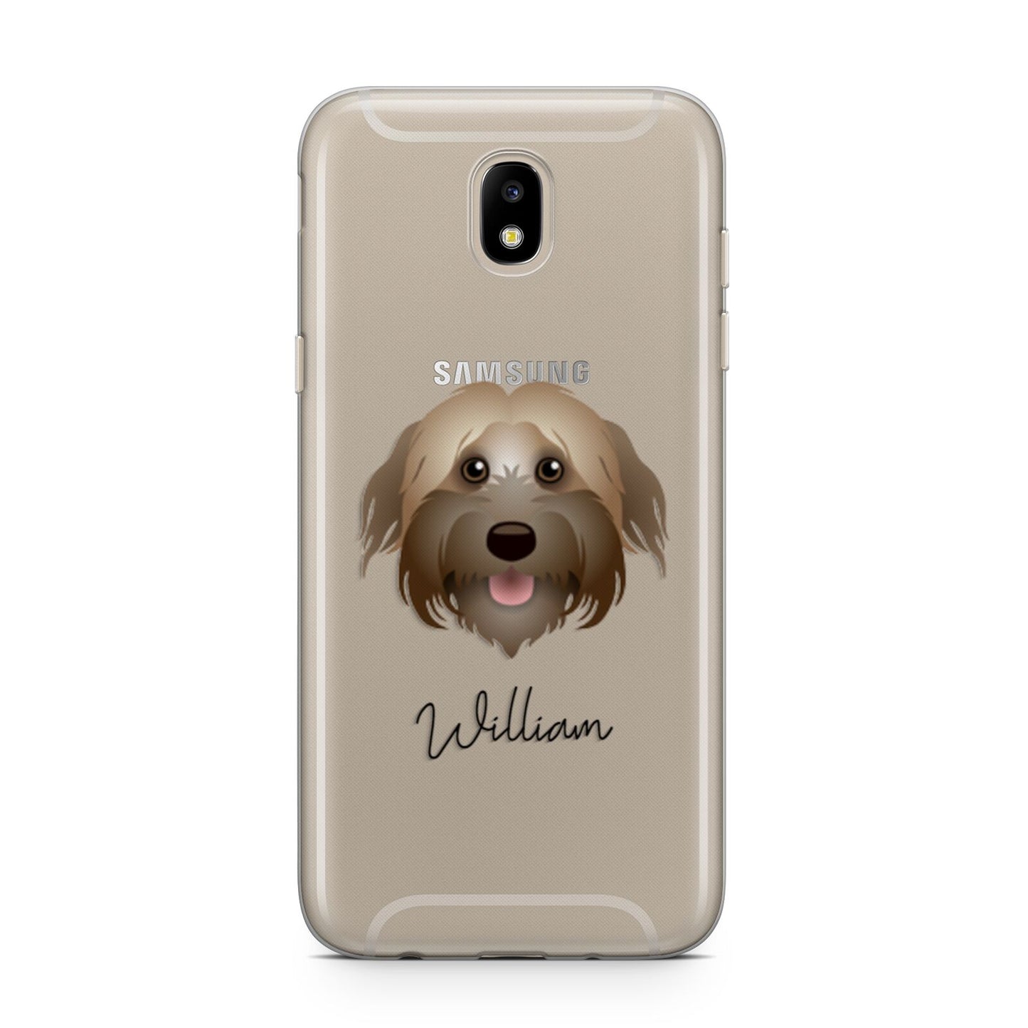 Pyrenean Shepherd Personalised Samsung J5 2017 Case