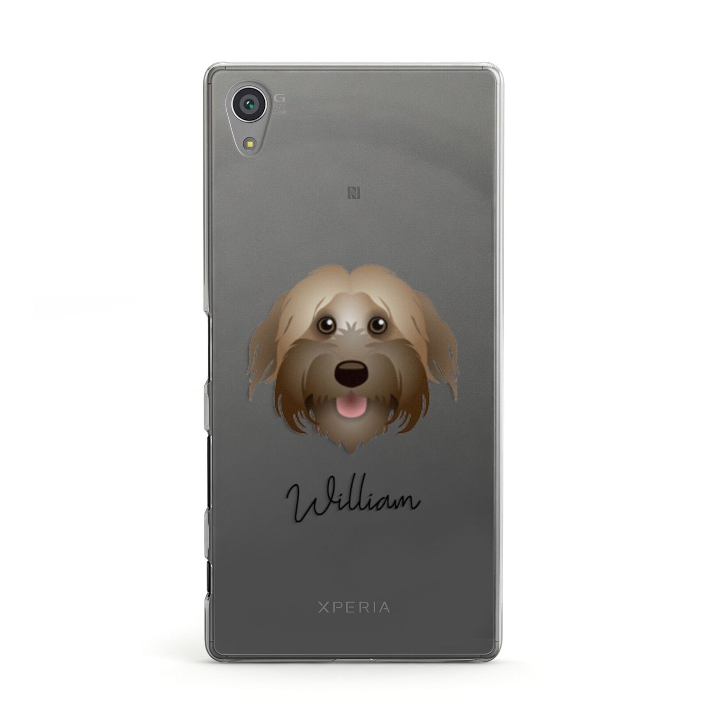 Pyrenean Shepherd Personalised Sony Xperia Case