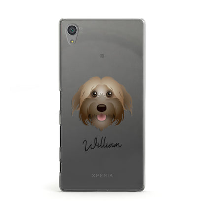 Pyrenean Shepherd Personalised Sony Xperia Case