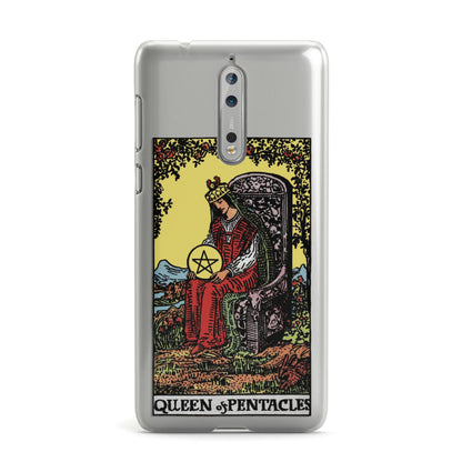 Queen of Pentacles Tarot Card Nokia Case