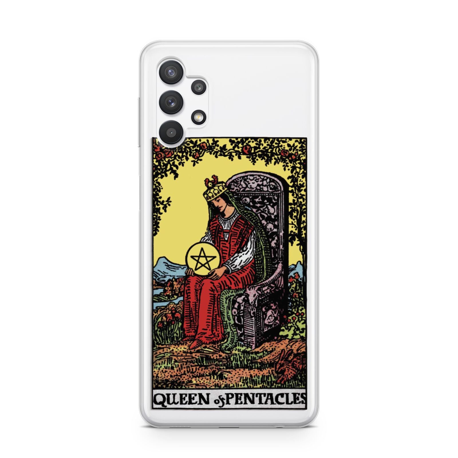 Queen of Pentacles Tarot Card Samsung A32 5G Case