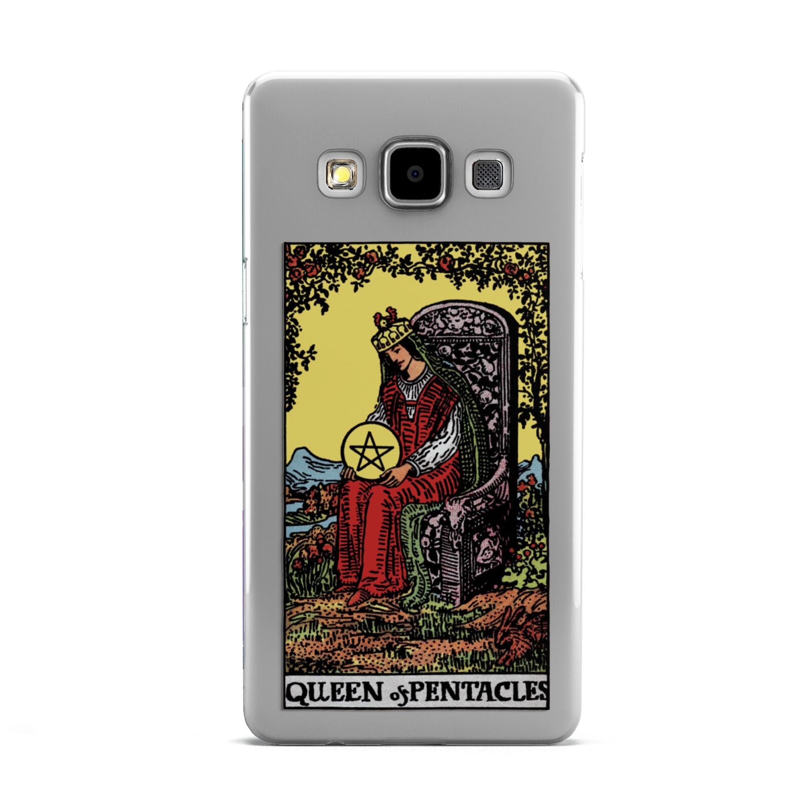 Queen of Pentacles Tarot Card Samsung Galaxy A5 Case