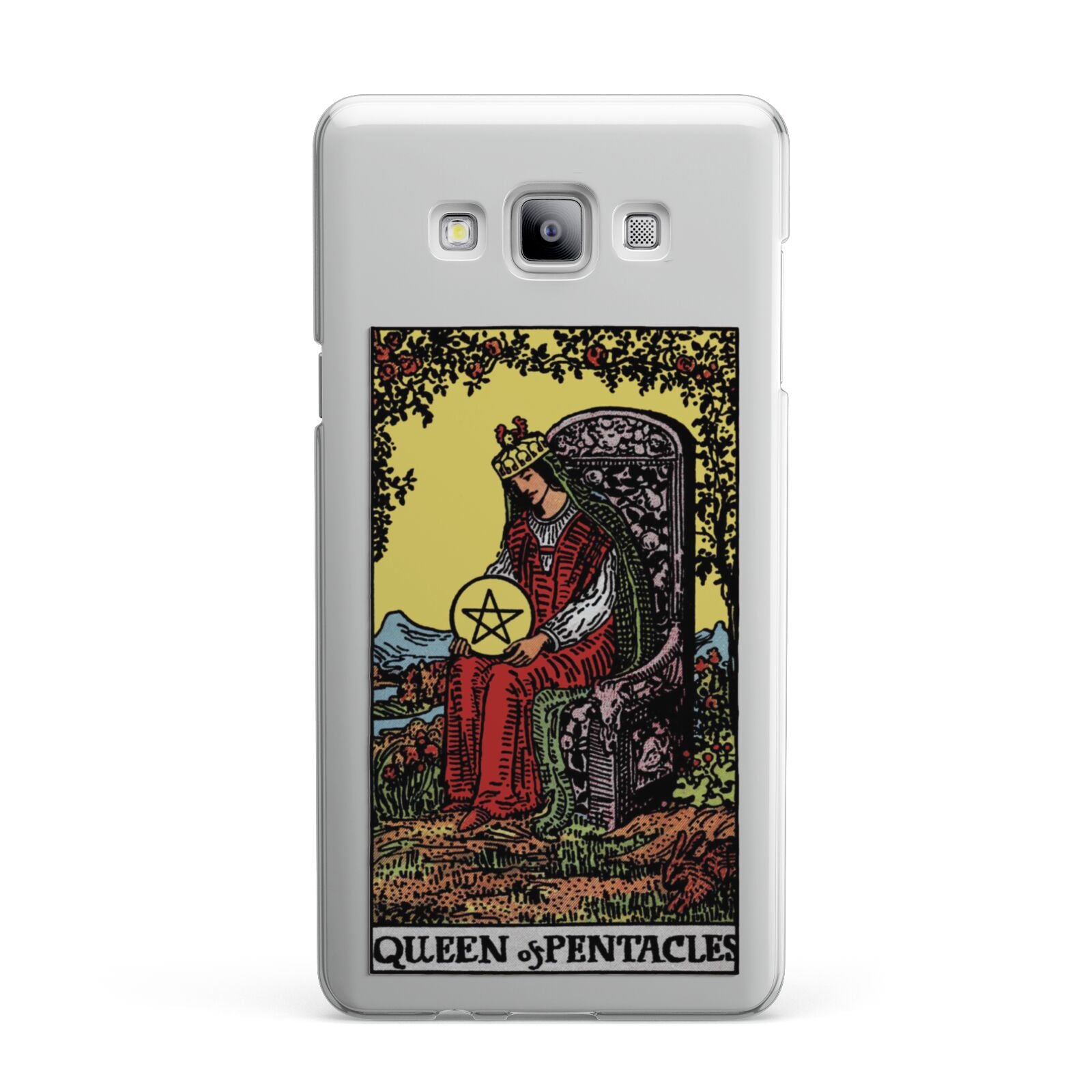 Queen of Pentacles Tarot Card Samsung Galaxy A7 2015 Case