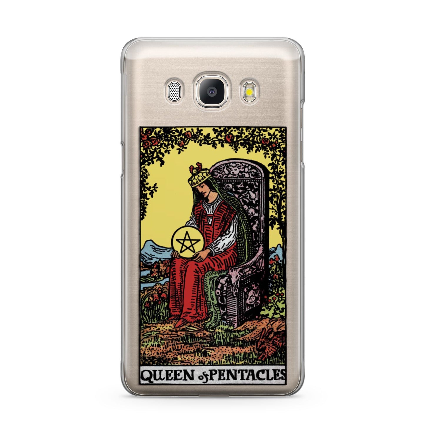 Queen of Pentacles Tarot Card Samsung Galaxy J5 2016 Case