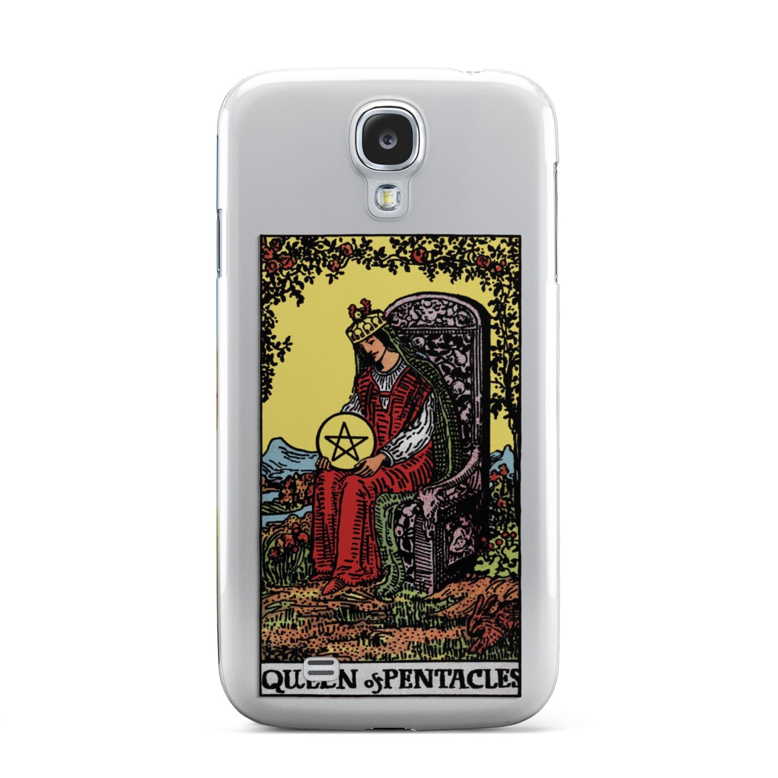 Queen of Pentacles Tarot Card Samsung Galaxy S4 Case