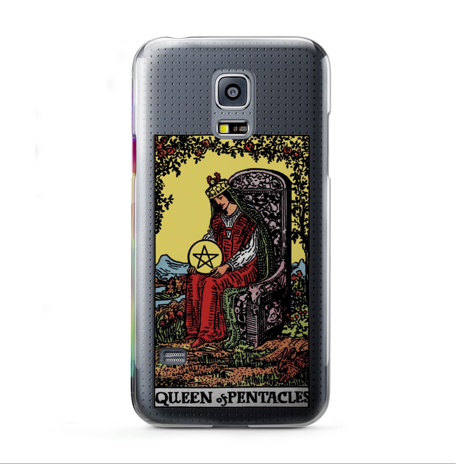 Queen of Pentacles Tarot Card Samsung Galaxy S5 Mini Case