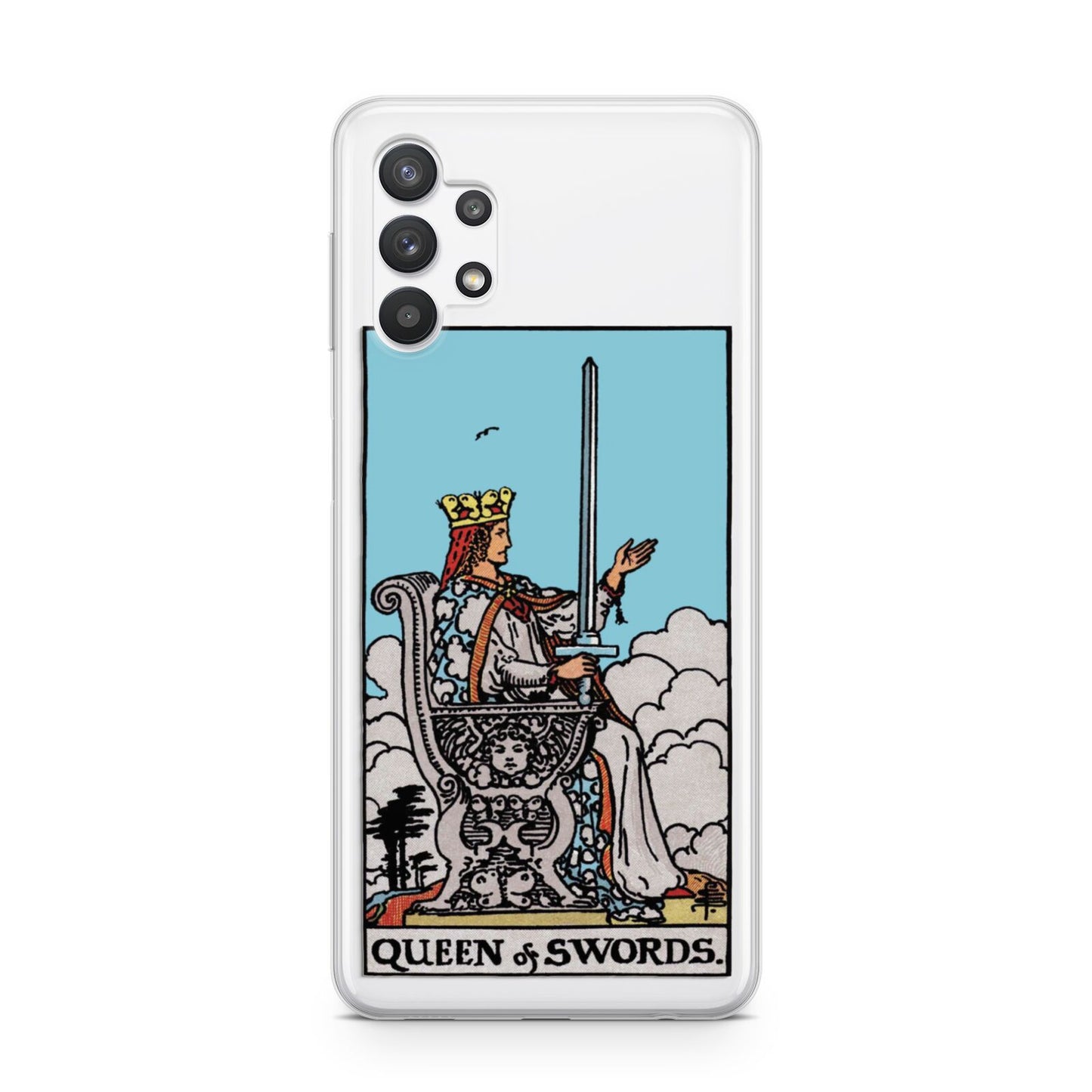 Queen of Swords Tarot Card Samsung A32 5G Case