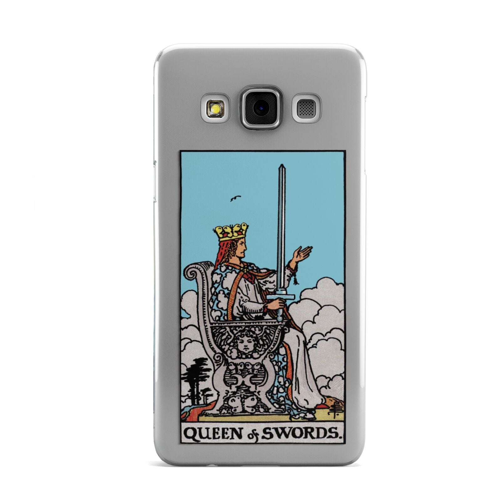 Queen of Swords Tarot Card Samsung Galaxy A3 Case