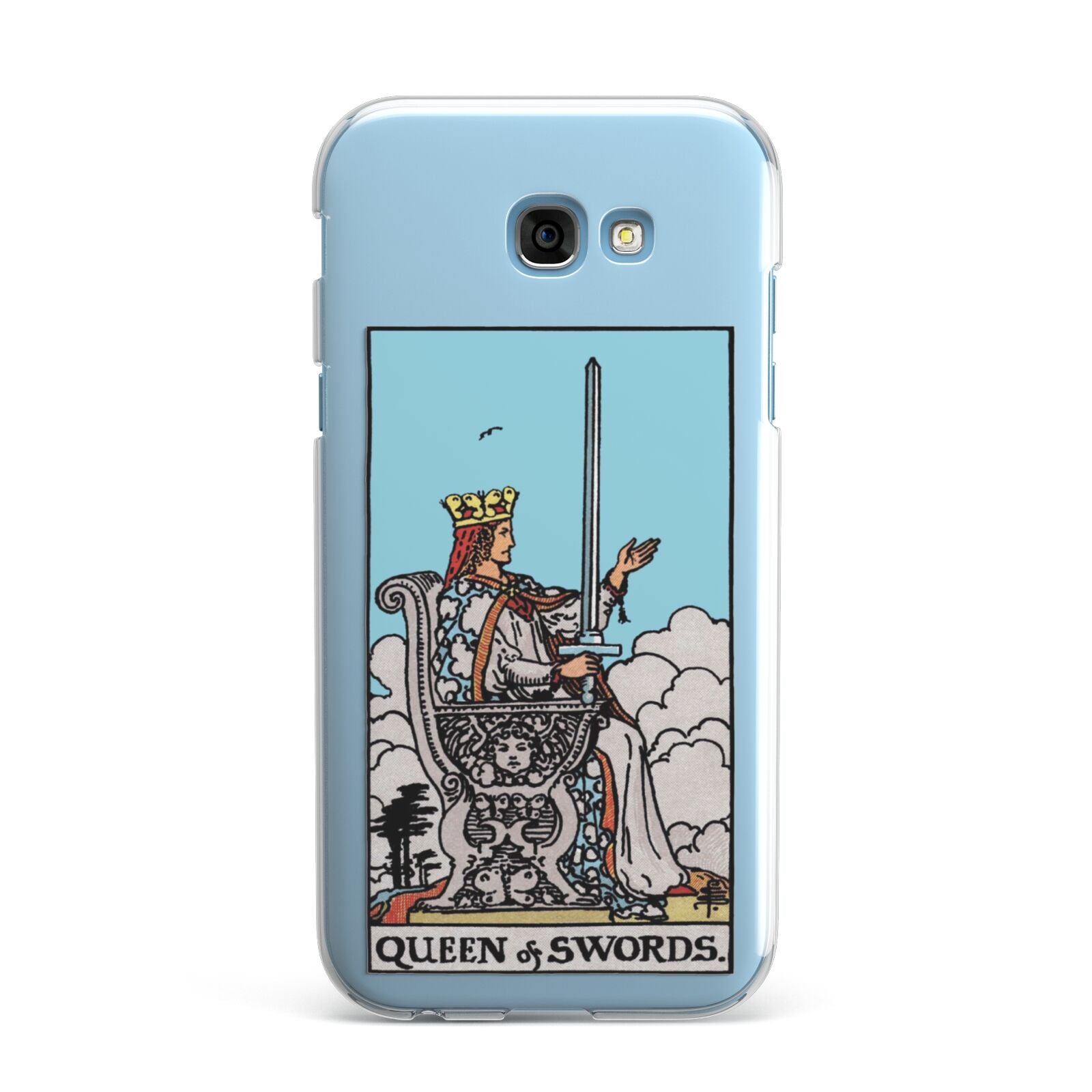 Queen of Swords Tarot Card Samsung Galaxy A7 2017 Case