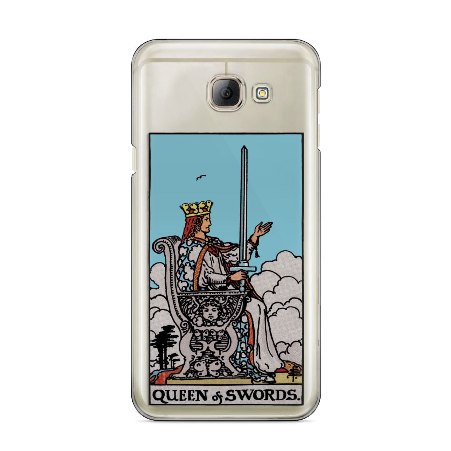 Queen of Swords Tarot Card Samsung Galaxy A8 2016 Case