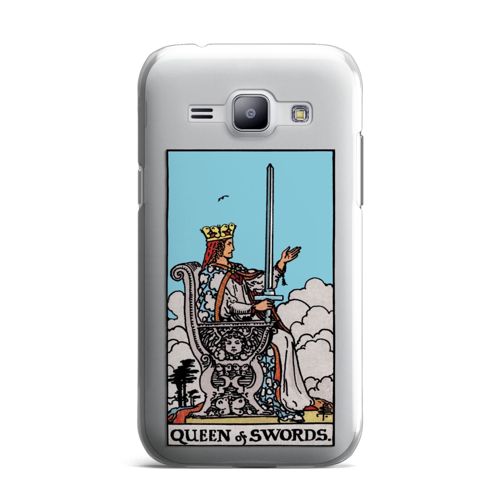 Queen of Swords Tarot Card Samsung Galaxy J1 2015 Case