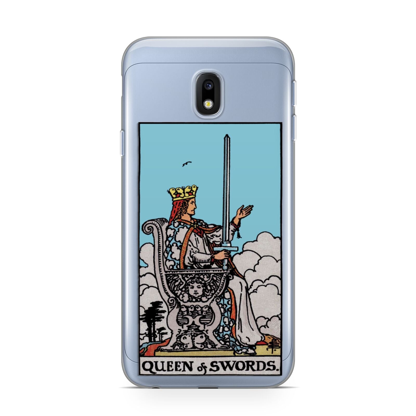 Queen of Swords Tarot Card Samsung Galaxy J3 2017 Case