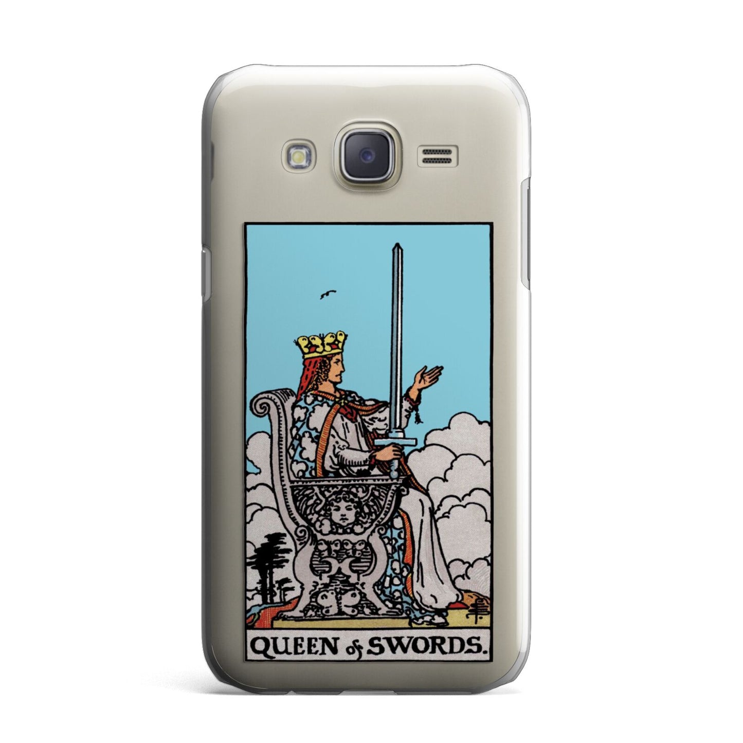 Queen of Swords Tarot Card Samsung Galaxy J7 Case