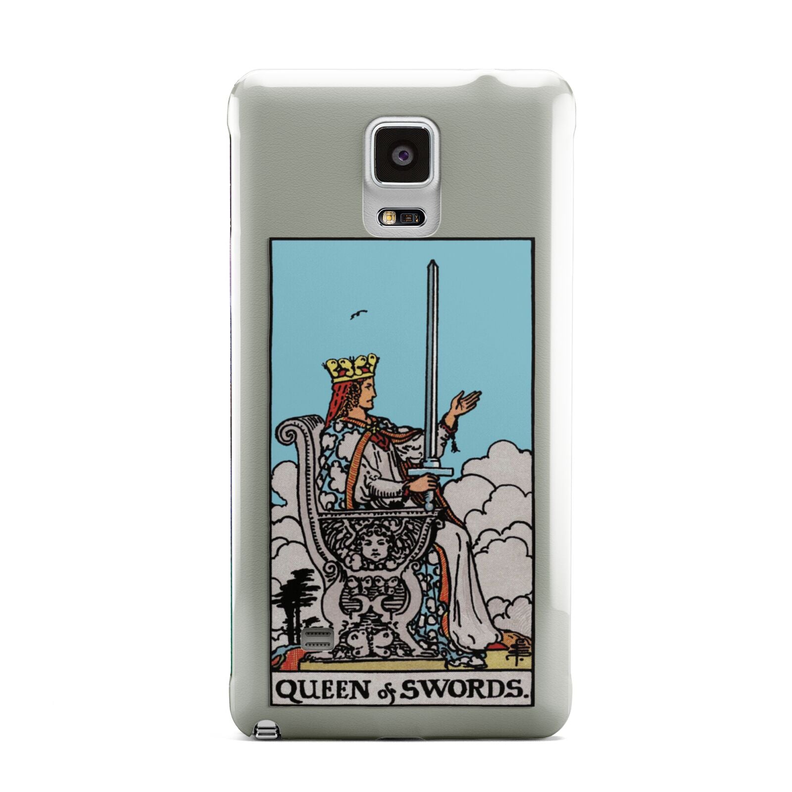 Queen of Swords Tarot Card Samsung Galaxy Note 4 Case