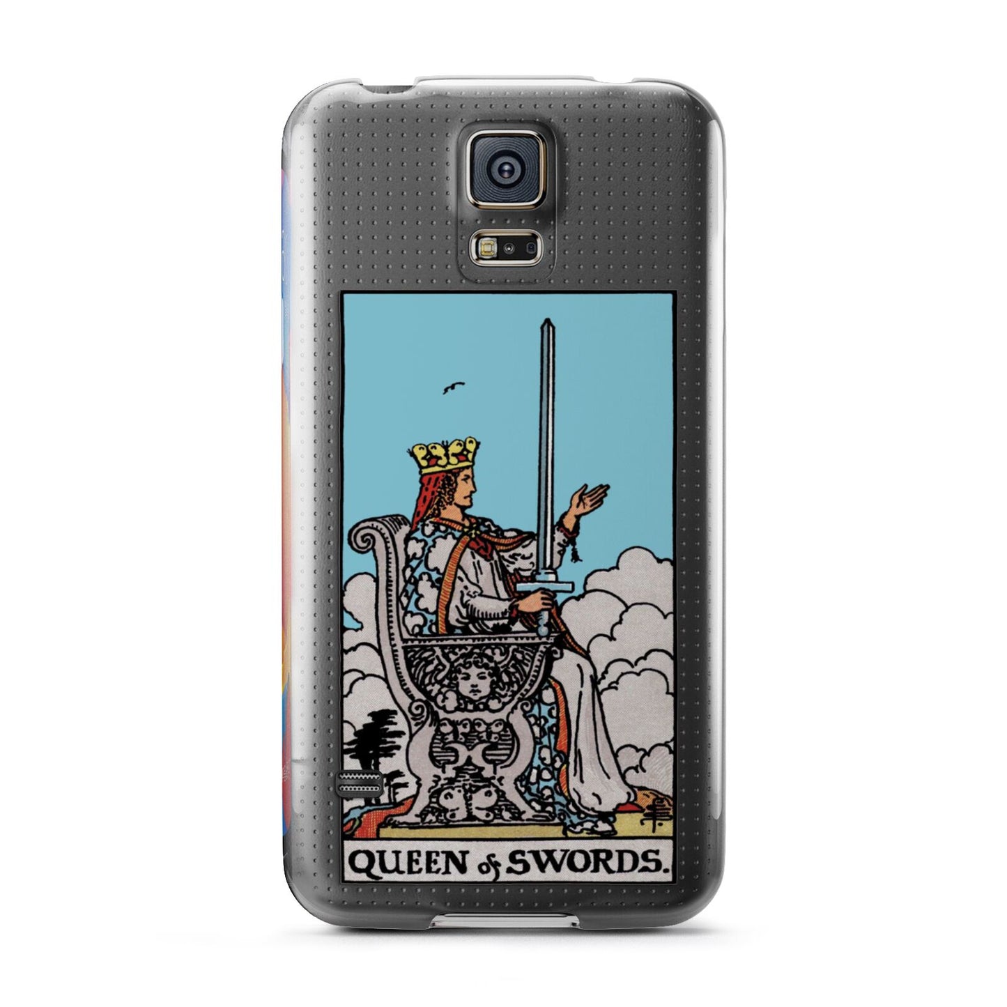 Queen of Swords Tarot Card Samsung Galaxy S5 Case