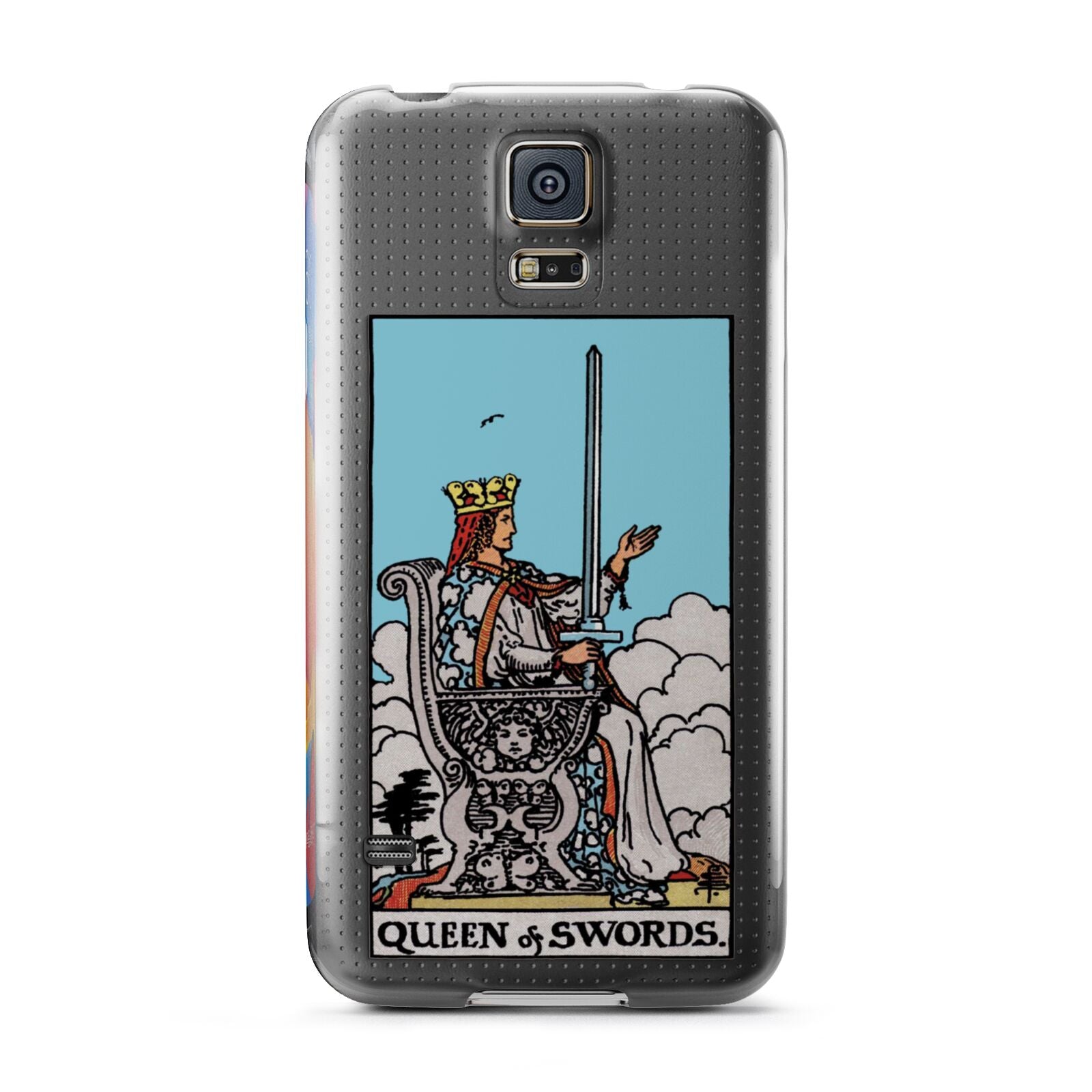 Queen of Swords Tarot Card Samsung Galaxy S5 Case