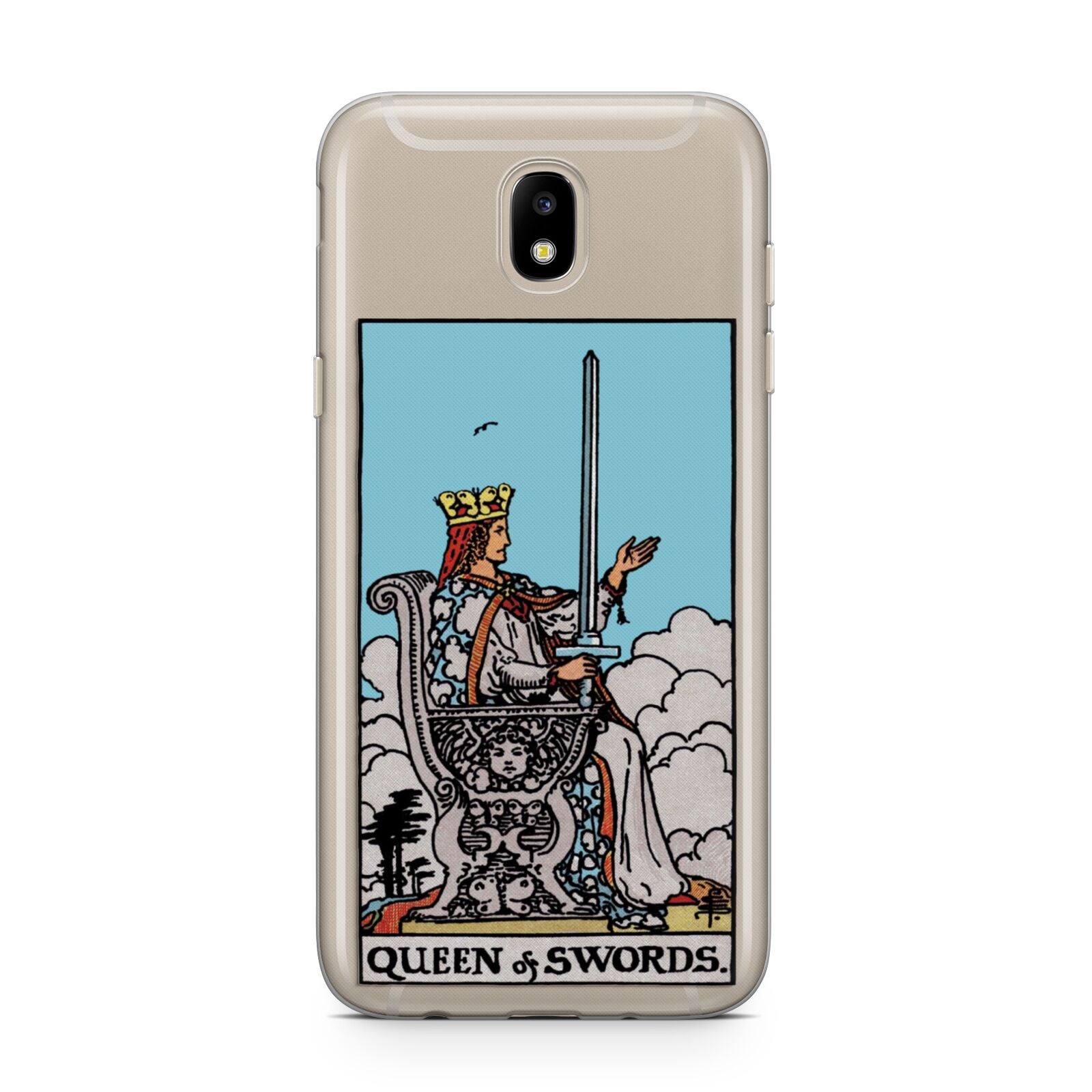 Queen of Swords Tarot Card Samsung J5 2017 Case