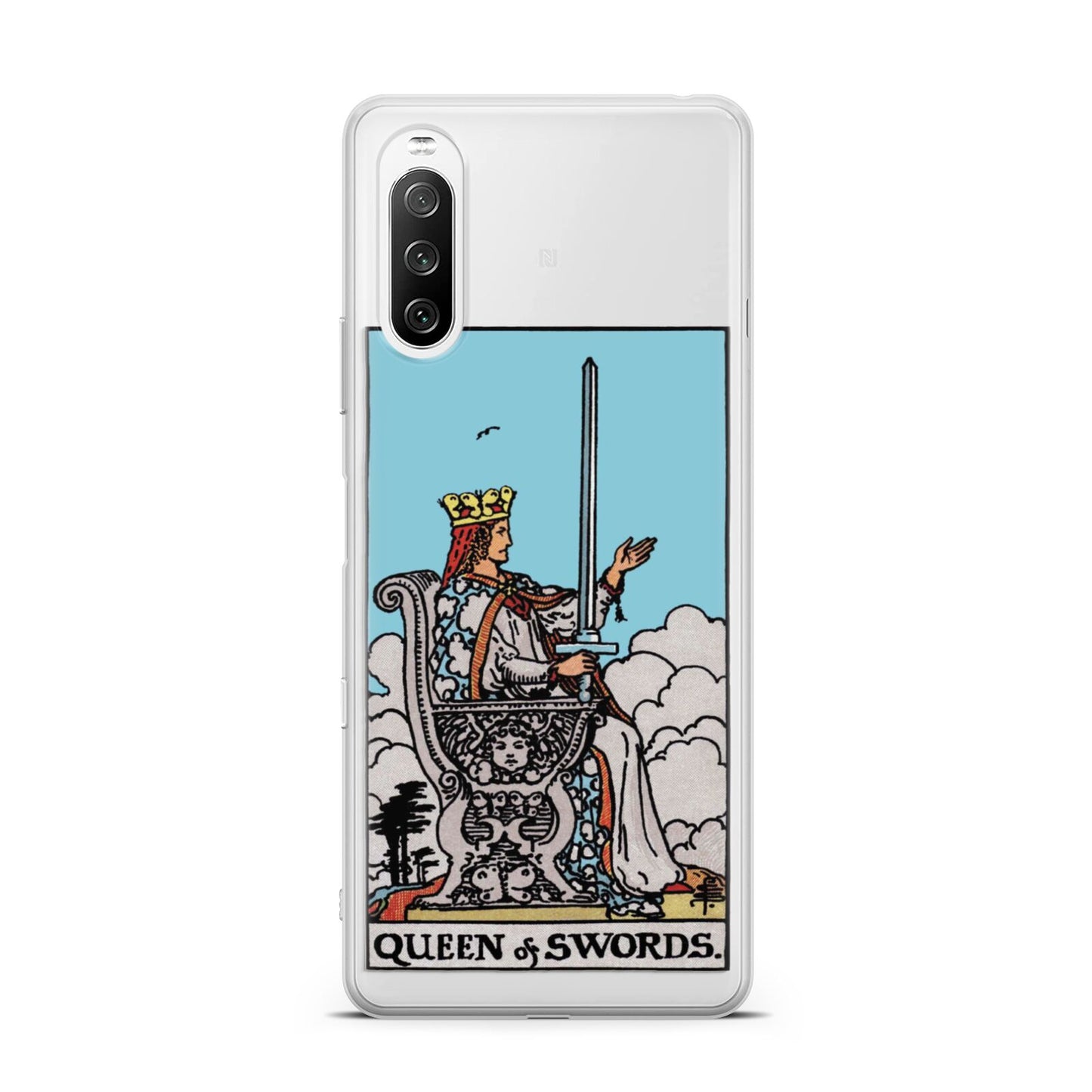 Queen of Swords Tarot Card Sony Xperia 10 III Case