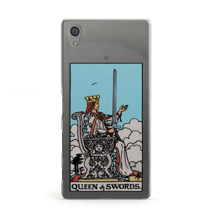 Queen of Swords Tarot Card Sony Xperia Case