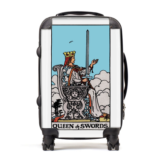 Queen of Swords Tarot Card Suitcase