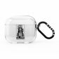 Queen of Wands Monochrome AirPods Clear Case 3rd Gen