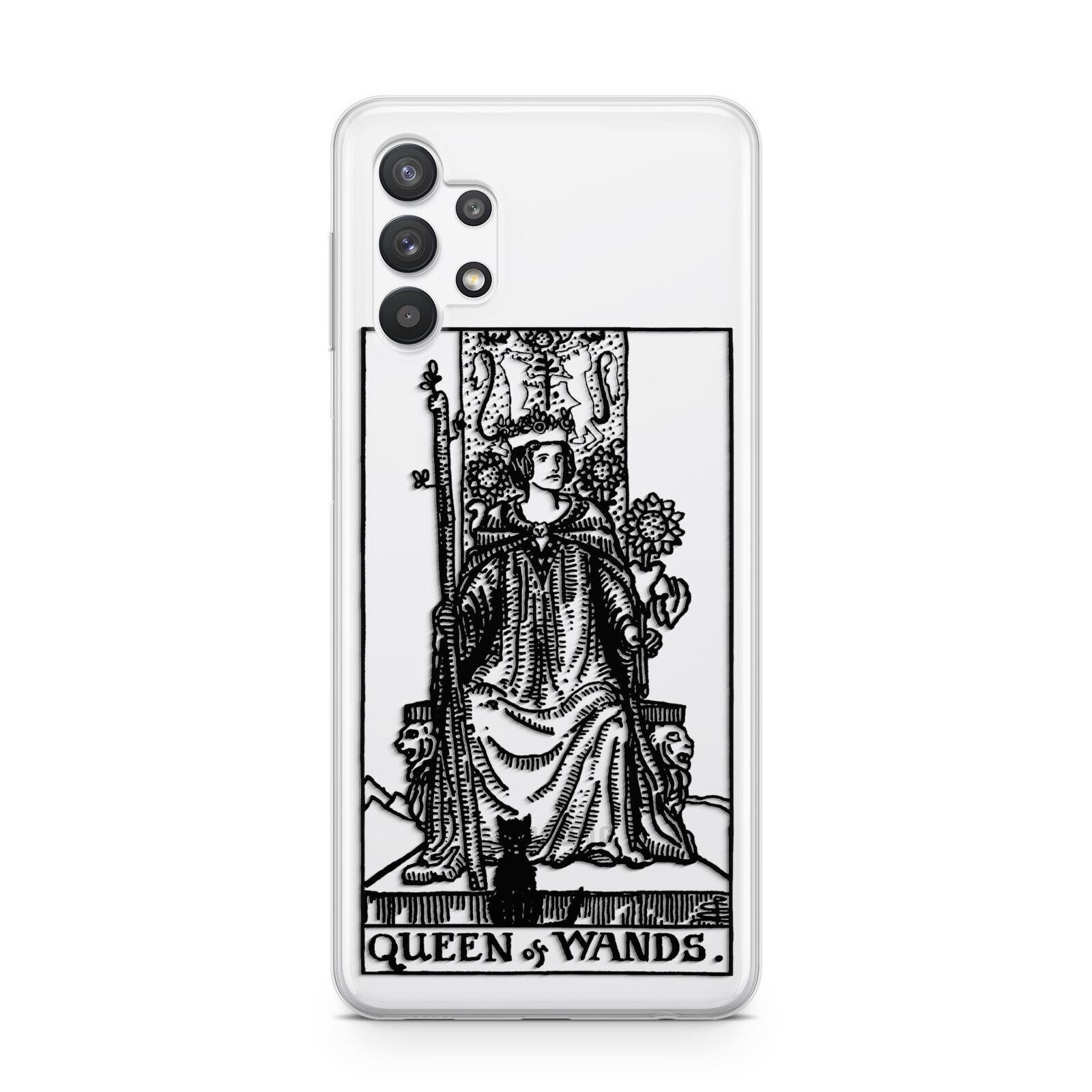 Queen of Wands Monochrome Samsung A32 5G Case