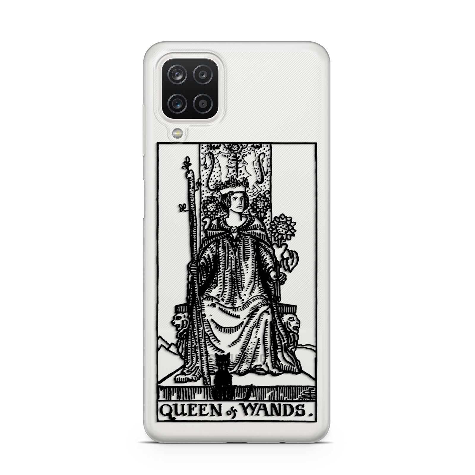 Queen of Wands Monochrome Samsung M12 Case