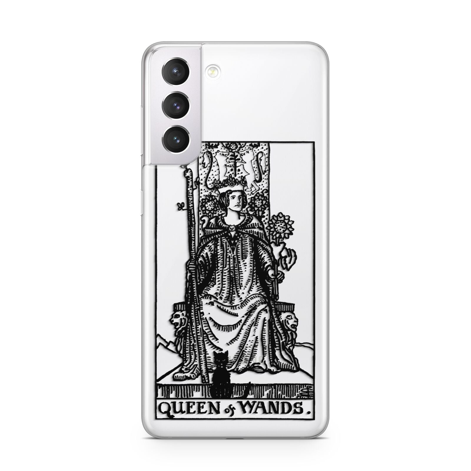 Queen of Wands Monochrome Samsung S21 Case