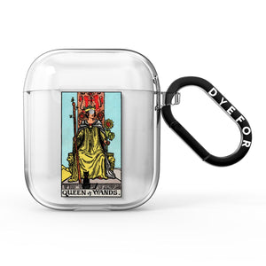 Queen of Wands Tarot Card AirPods Case