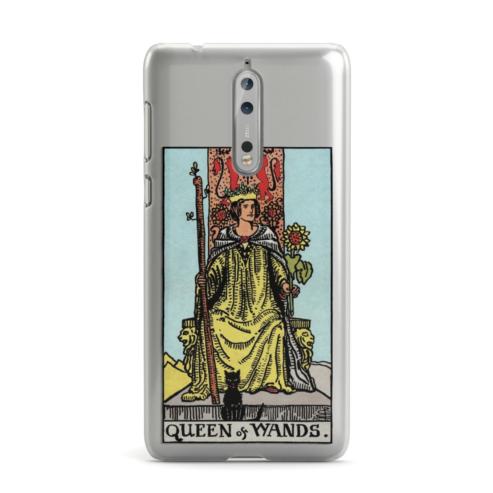 Queen of Wands Tarot Card Nokia Case