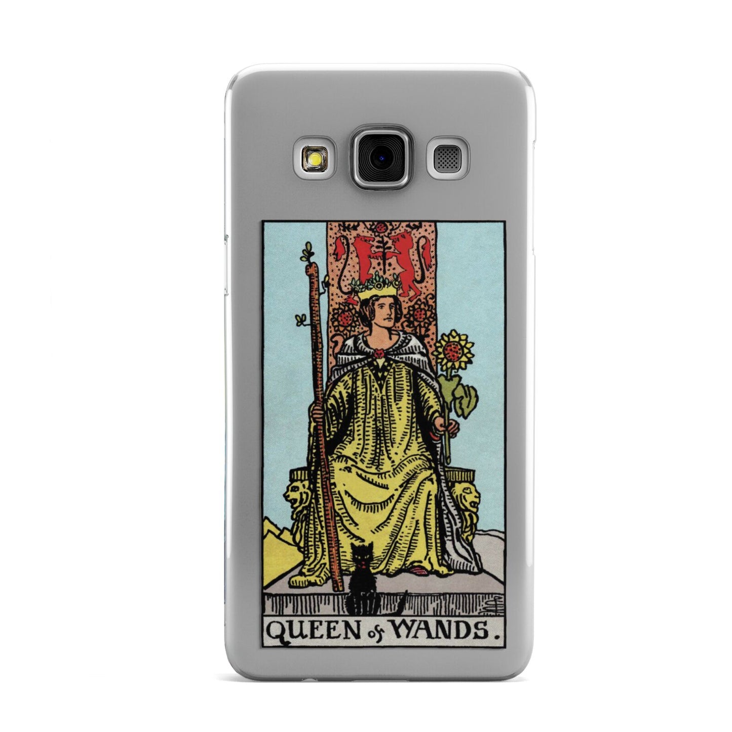 Queen of Wands Tarot Card Samsung Galaxy A3 Case