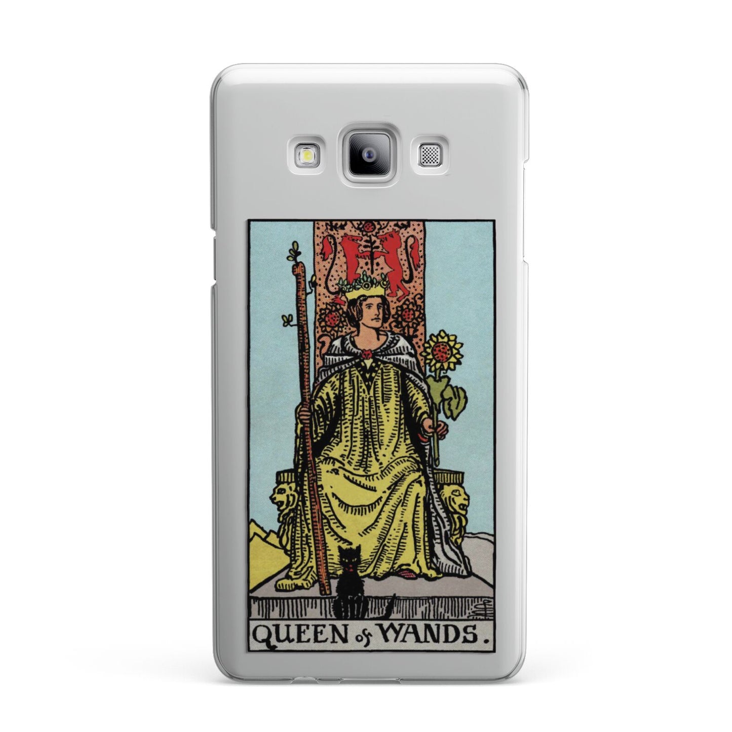 Queen of Wands Tarot Card Samsung Galaxy A7 2015 Case