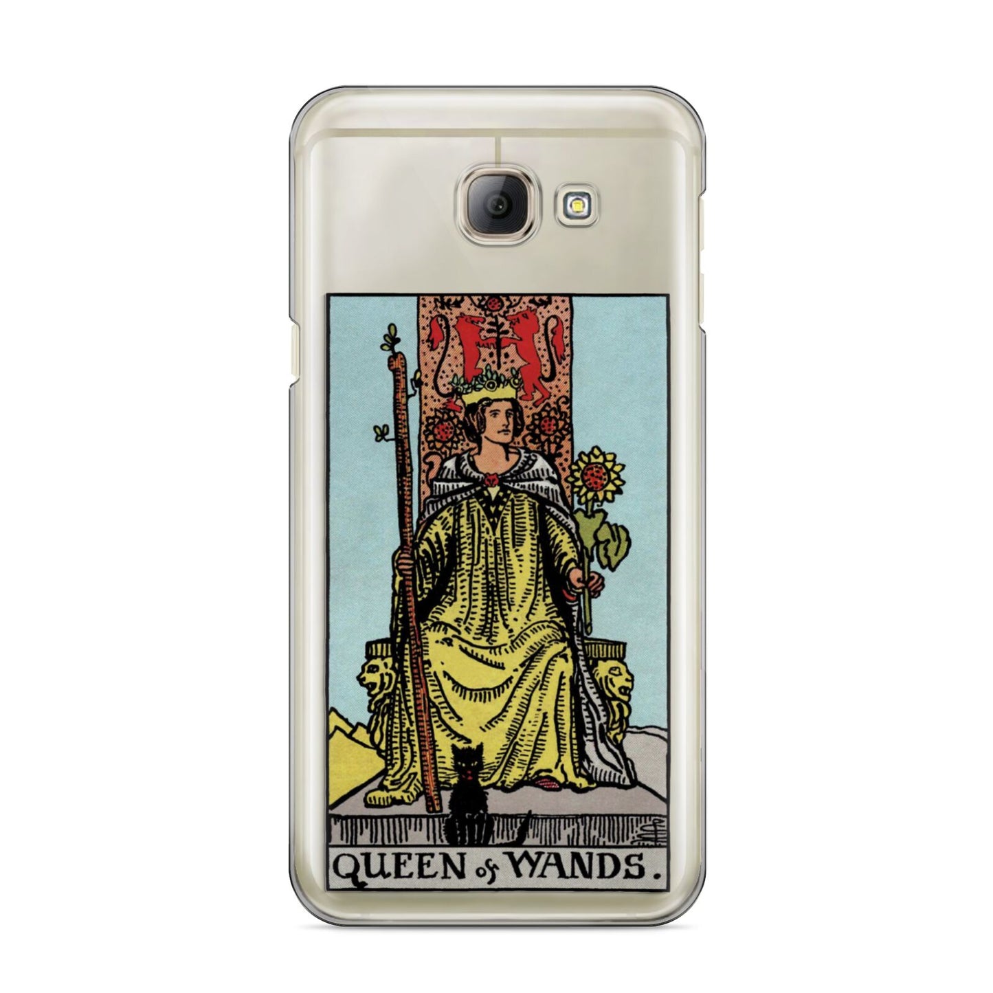 Queen of Wands Tarot Card Samsung Galaxy A8 2016 Case