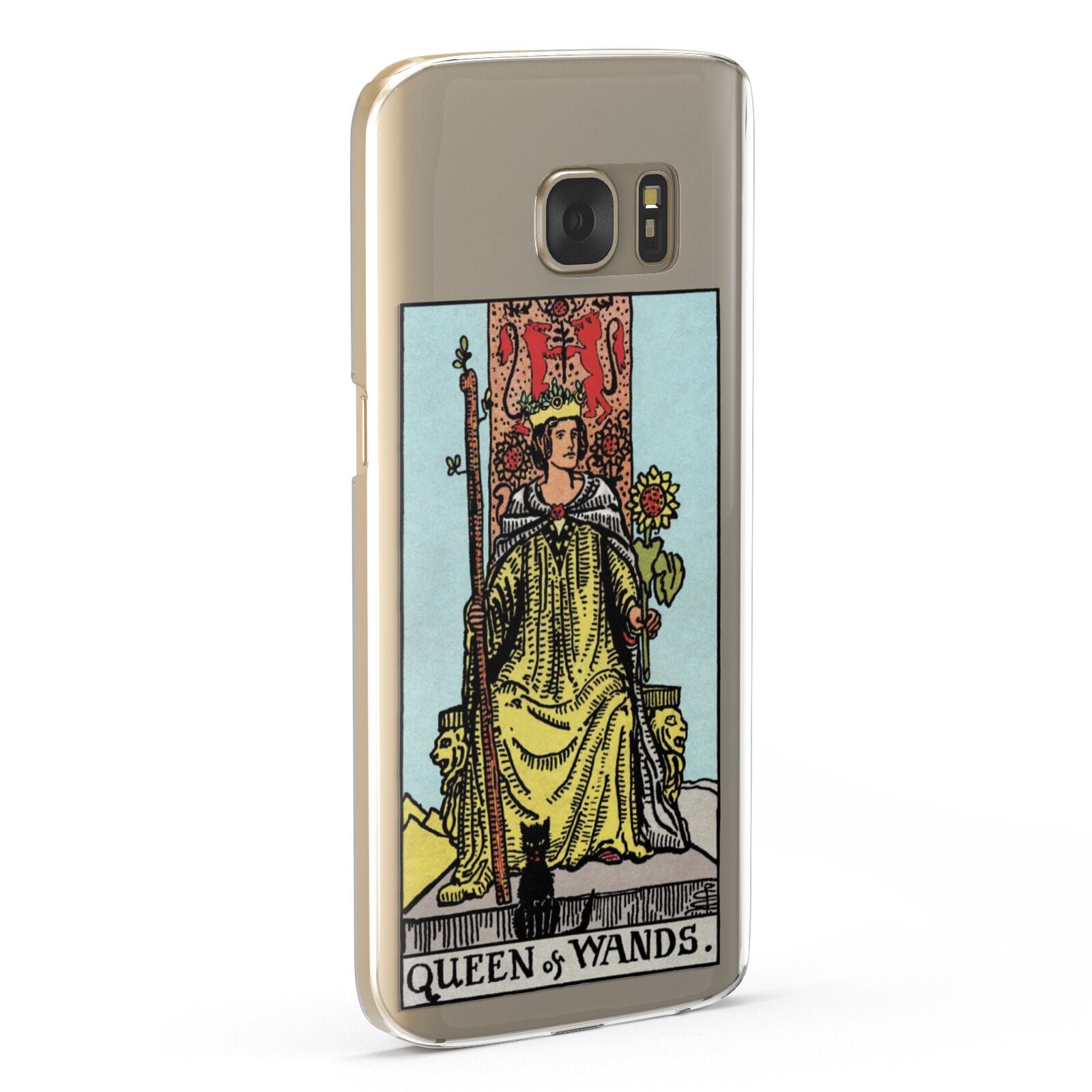 Queen of Wands Tarot Card Samsung Galaxy Case Fourty Five Degrees