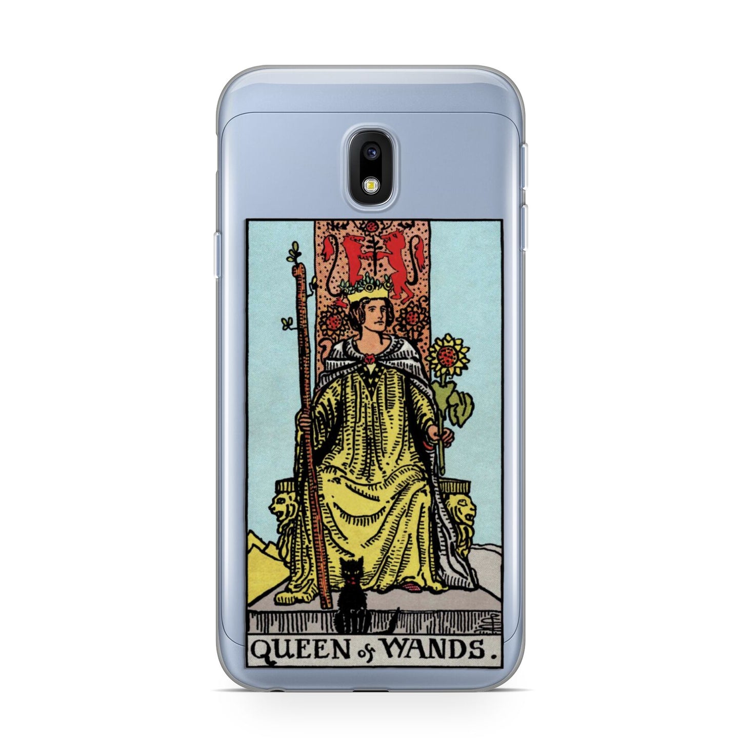 Queen of Wands Tarot Card Samsung Galaxy J3 2017 Case